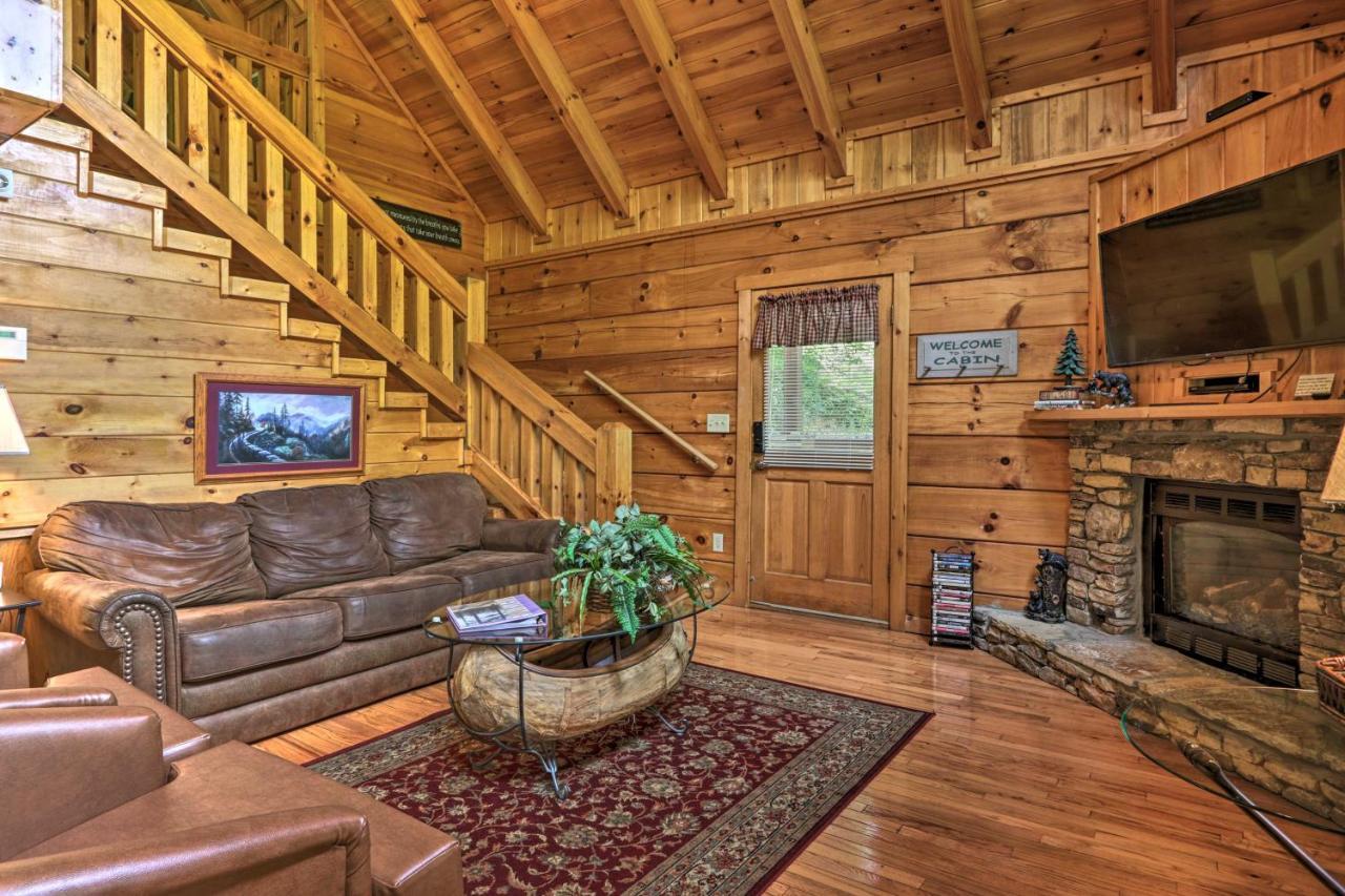 Willa Gatlinburg Mountainside Escape With Deck And Hot Tub! Zewnętrze zdjęcie